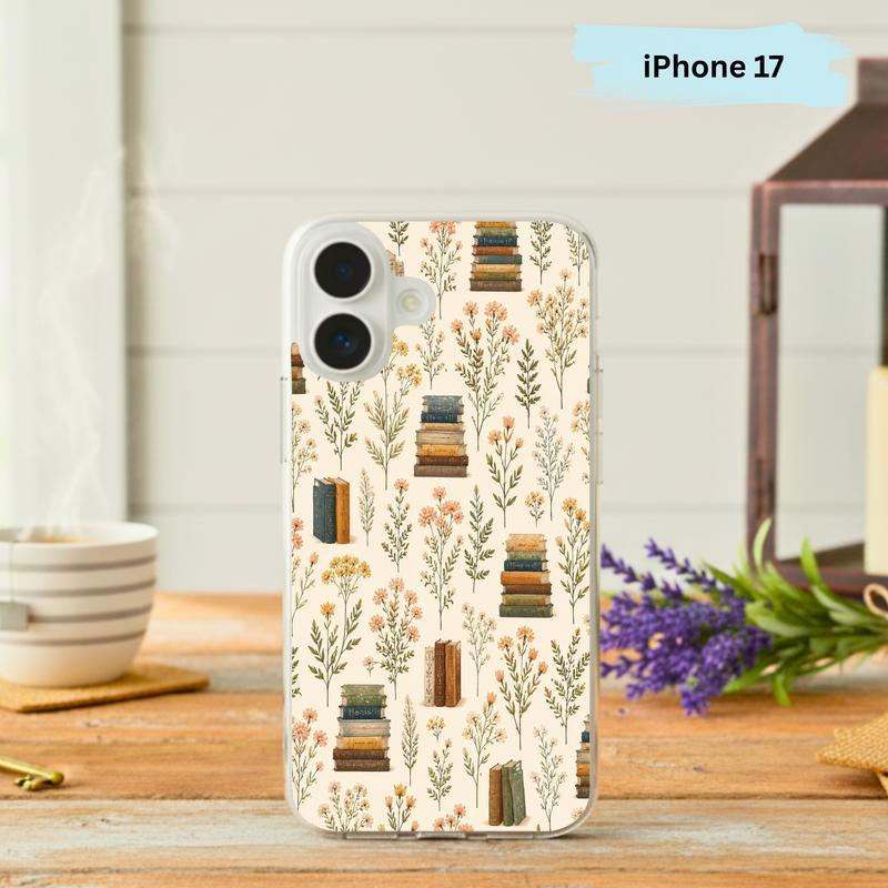 Romantic Reader Style - Vintage Floral Book Phone Case IPhone - Bookorys