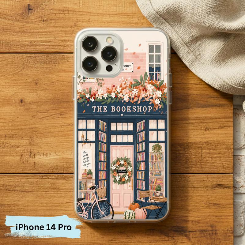 Lovely Gift For Book Lovers - Cozy Bookstore Phone Case IPhone Lovely Gift For Book Lovers - Cozy Bookstore Phone Case IPhone