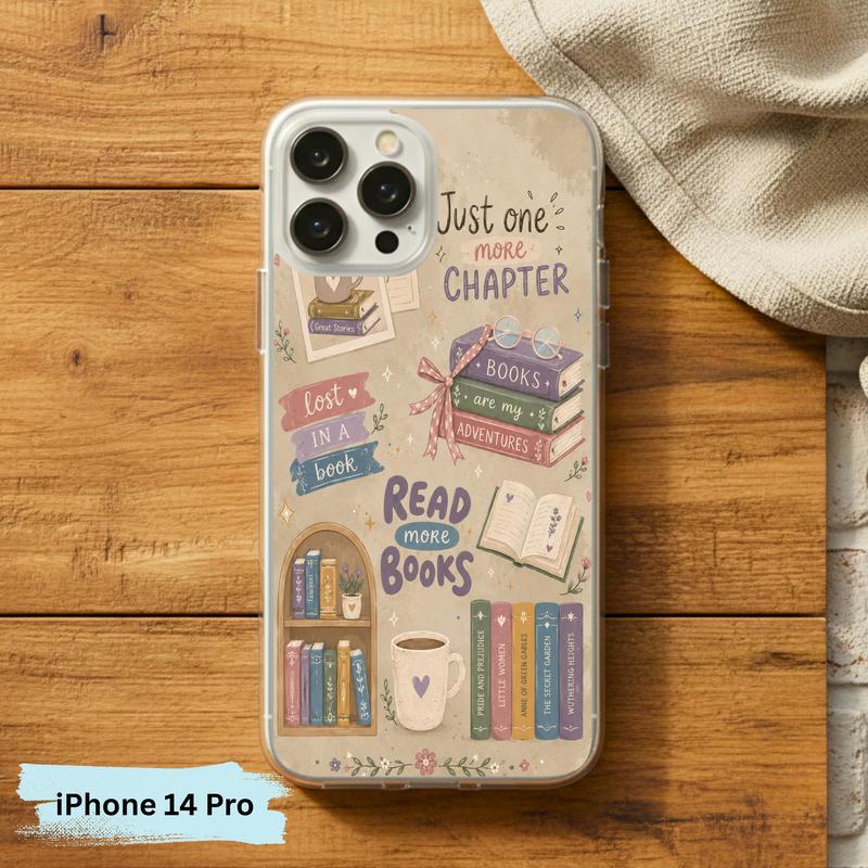 Read More Books Design - Cute Book Lover Phone Case IPhone