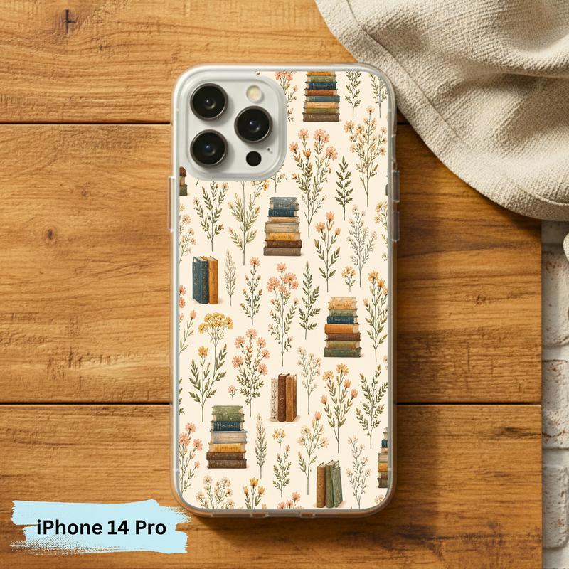Romantic Reader Style - Vintage Floral Book Phone Case IPhone
