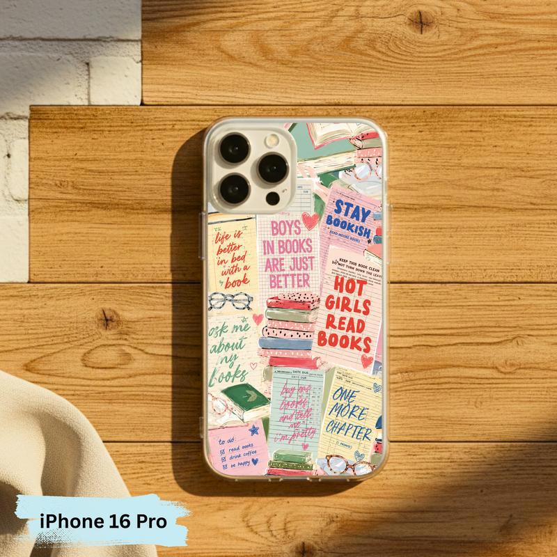 Hot Girls Read Books - Retro Book Lover Phone Case IPhone Hot Girls Read Books - Retro Book Lover Phone Case IPhone