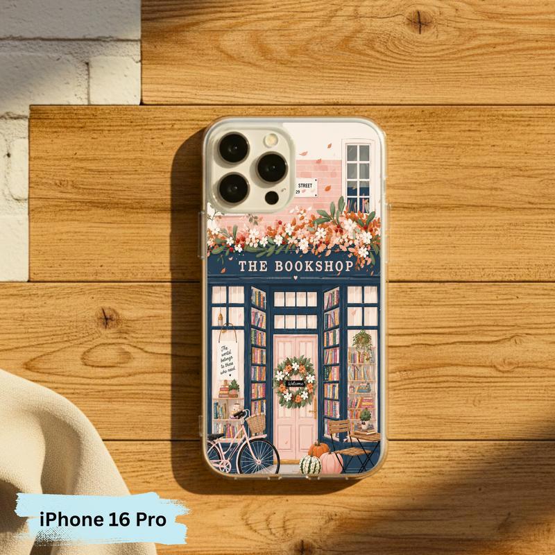 Lovely Gift For Book Lovers - Cozy Bookstore Phone Case IPhone Lovely Gift For Book Lovers - Cozy Bookstore Phone Case IPhone