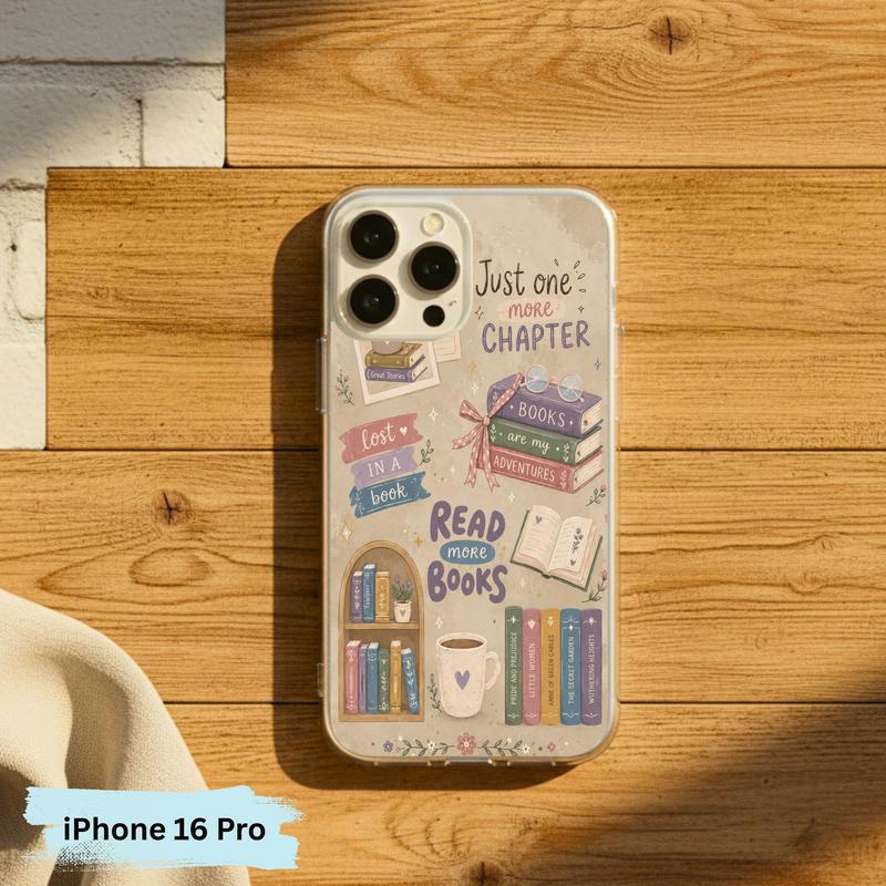 Read More Books Design - Cute Book Lover Phone Case IPhone