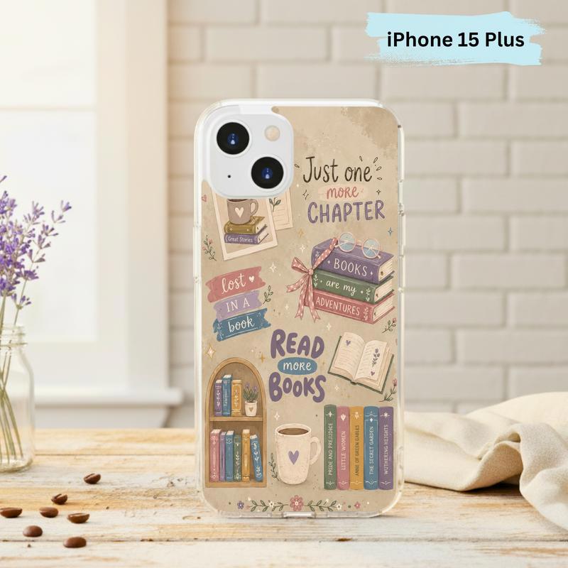 Read More Books Design - Cute Book Lover Phone Case IPhone