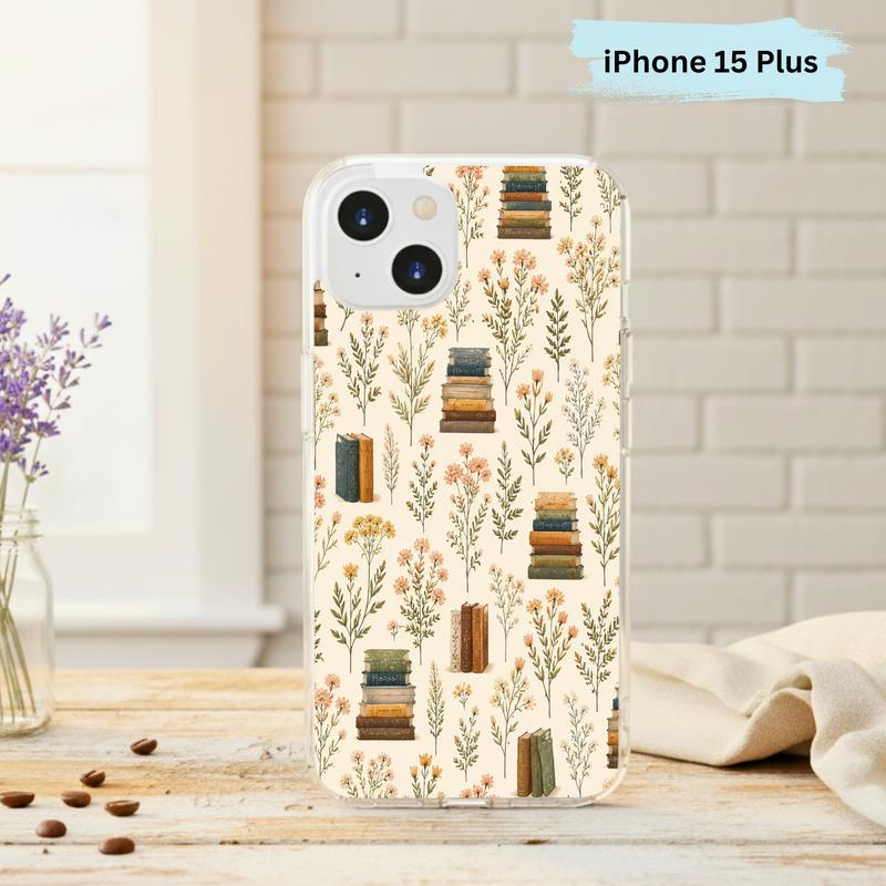 Romantic Reader Style - Vintage Floral Book Phone Case IPhone