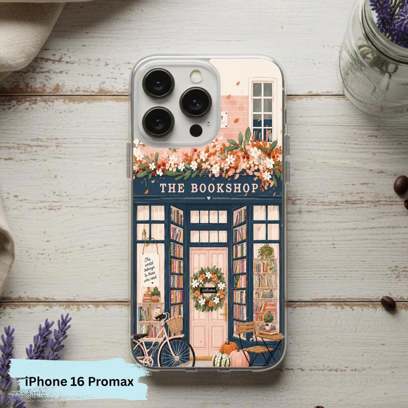 Lovely Gift For Book Lovers - Cozy Bookstore Phone Case IPhone Lovely Gift For Book Lovers - Cozy Bookstore Phone Case IPhone
