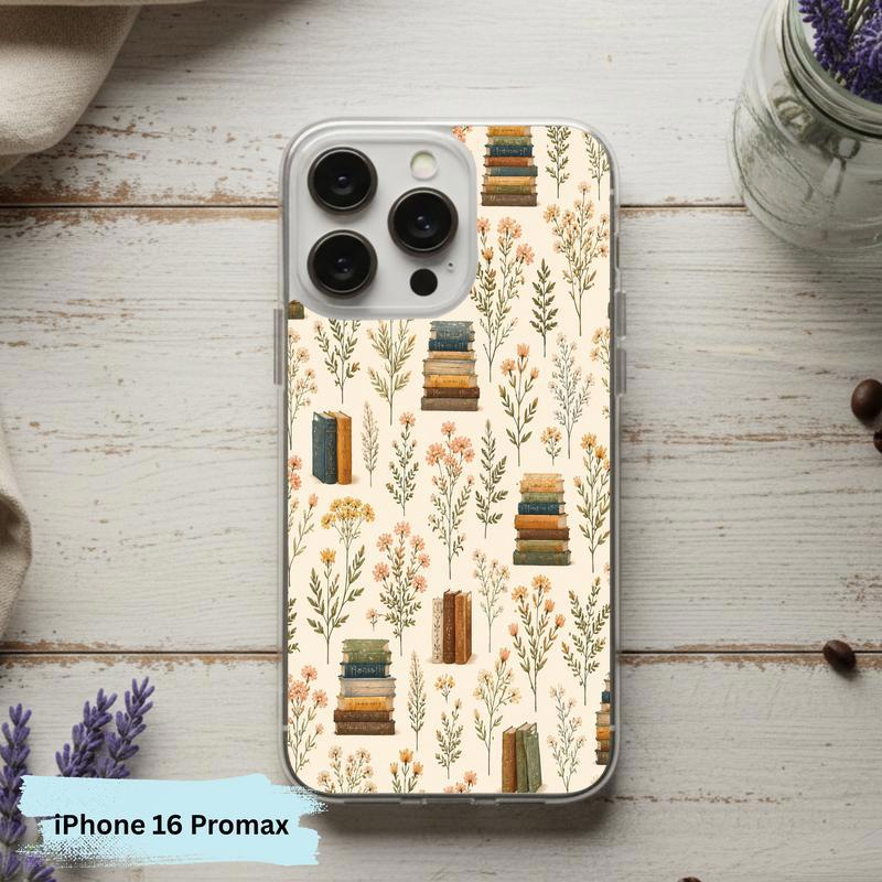 Romantic Reader Style - Vintage Floral Book Phone Case IPhone