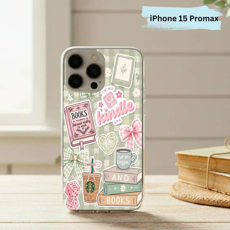 In My Bookish Era - Coquette Reader Aesthetic Phone Case IPhone