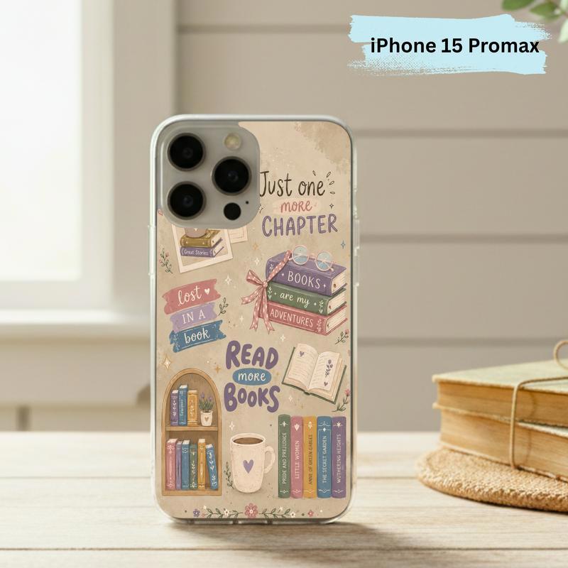Read More Books Design - Cute Book Lover Phone Case IPhone