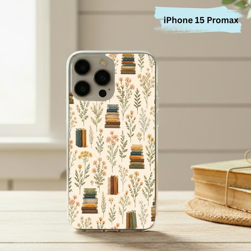 Romantic Reader Style - Vintage Floral Book Phone Case IPhone