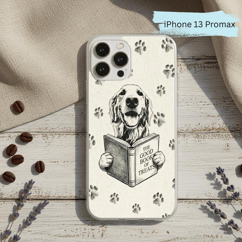 Funny Dog Reading Book - Book Lover Phone Case IPhone