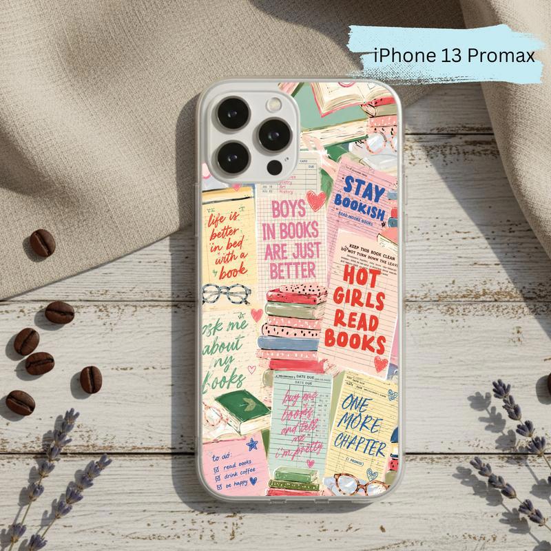 Hot Girls Read Books - Retro Book Lover Phone Case IPhone Hot Girls Read Books - Retro Book Lover Phone Case IPhone