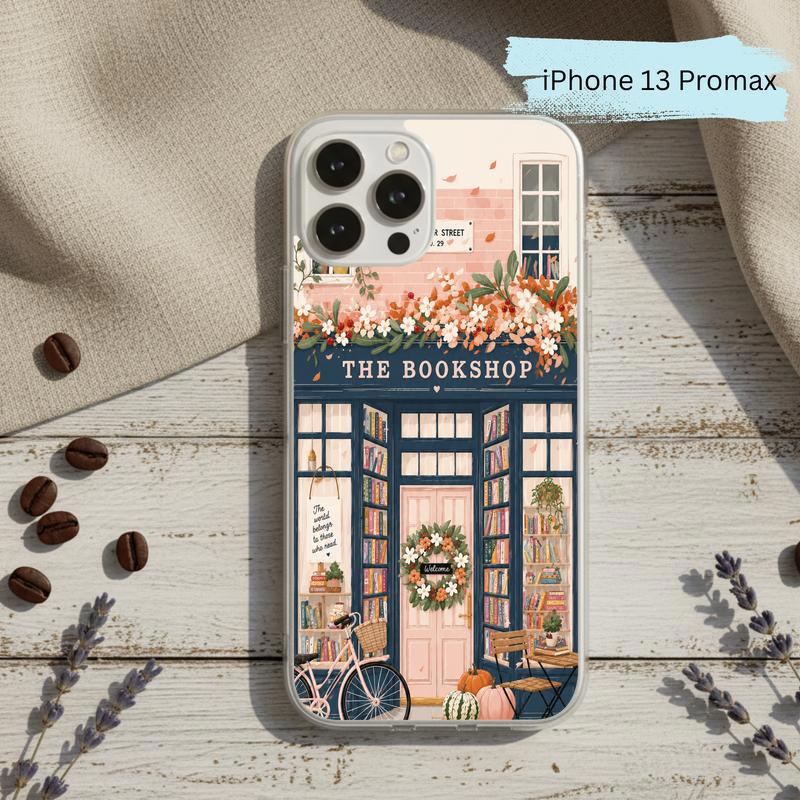 Lovely Gift For Book Lovers - Cozy Bookstore Phone Case IPhone Lovely Gift For Book Lovers - Cozy Bookstore Phone Case IPhone