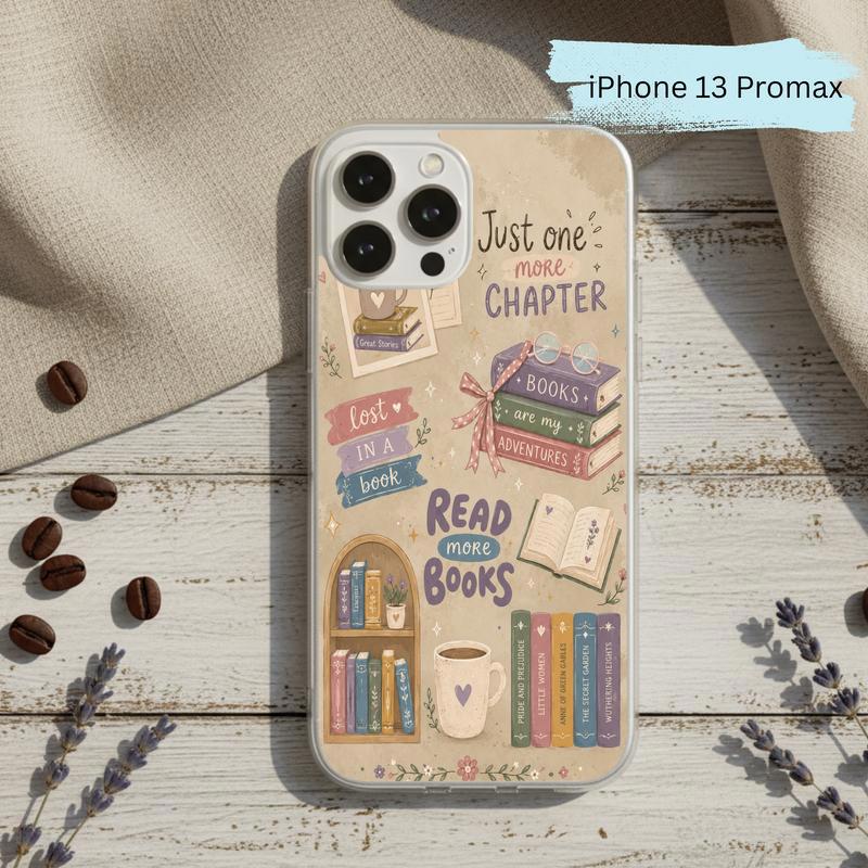 Read More Books Design - Cute Book Lover Phone Case IPhone