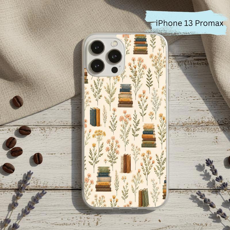 Romantic Reader Style - Vintage Floral Book Phone Case IPhone