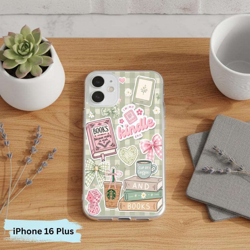 In My Bookish Era - Coquette Reader Aesthetic Phone Case IPhone