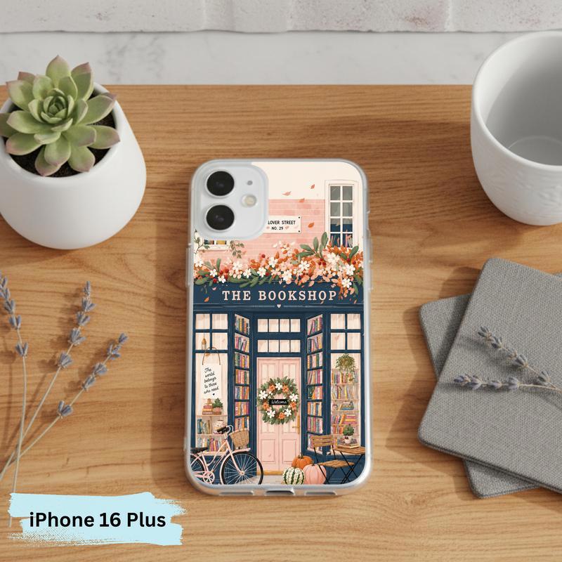 Lovely Gift For Book Lovers - Cozy Bookstore Phone Case IPhone Lovely Gift For Book Lovers - Cozy Bookstore Phone Case IPhone