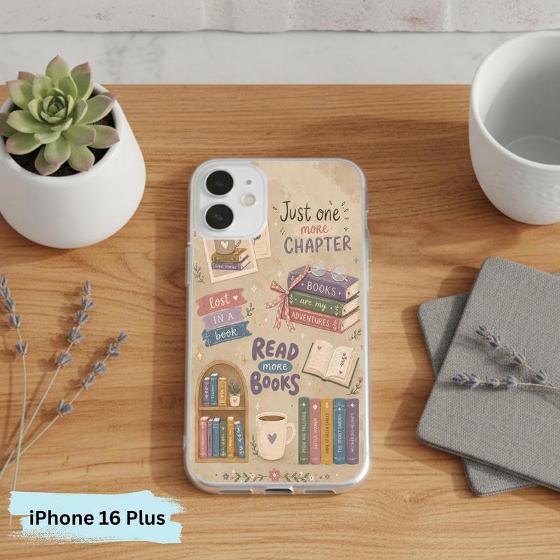 Read More Books Design - Cute Book Lover Phone Case IPhone