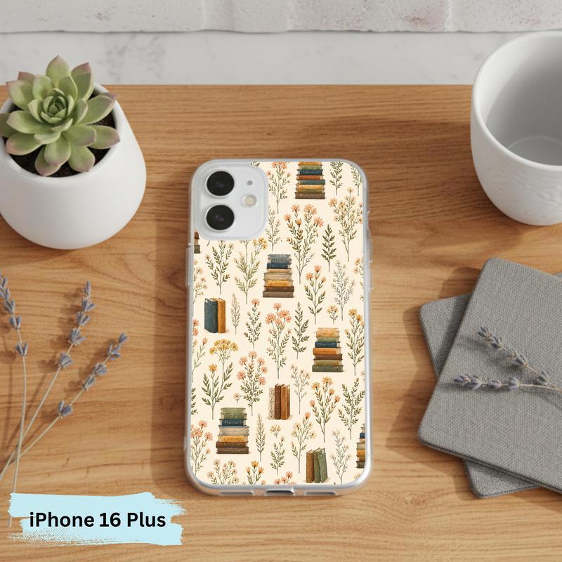 Romantic Reader Style - Vintage Floral Book Phone Case IPhone