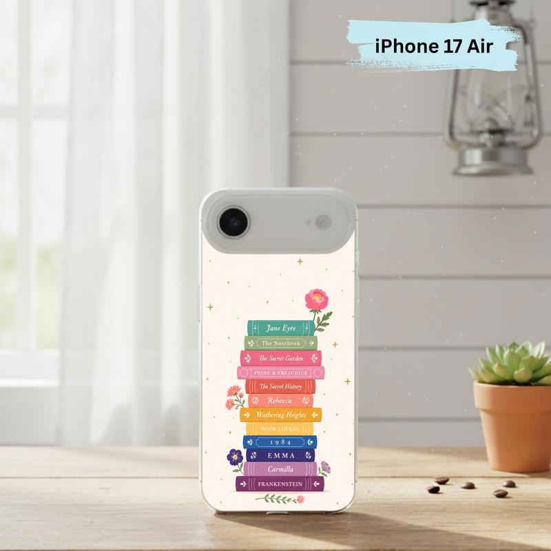 Colorful Book Stack - Classic Literature Phone Case IPhone