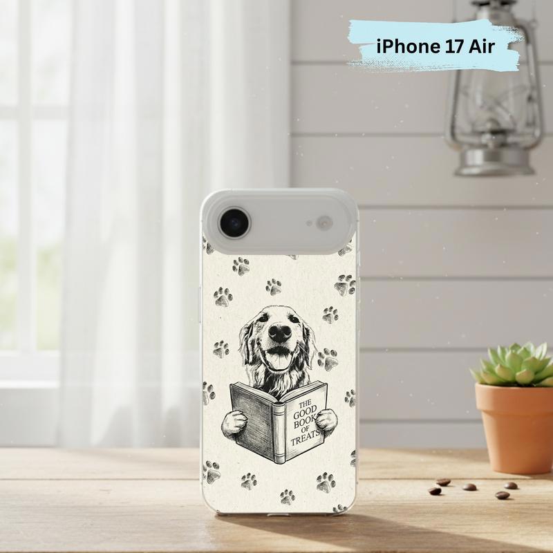 Funny Dog Reading Book - Book Lover Phone Case IPhone