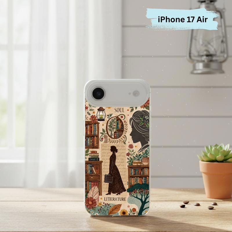Literature Soul Aesthetic - Vintage Book Lover Collage Phone Case IPhone Literature Soul Aesthetic - Vintage Book Lover Collage Phone Case IPhone