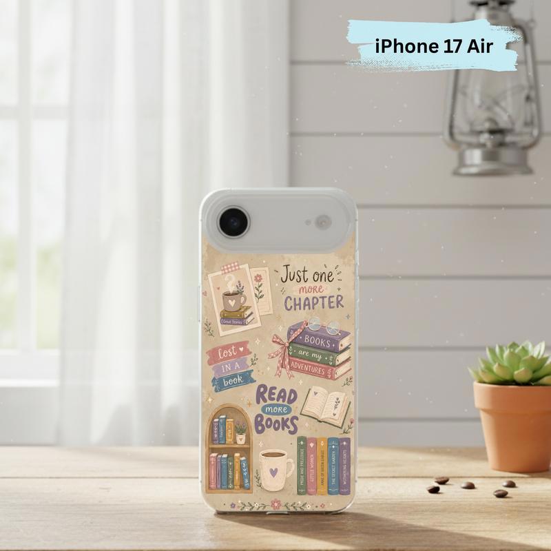 Read More Books Design - Cute Book Lover Phone Case IPhone
