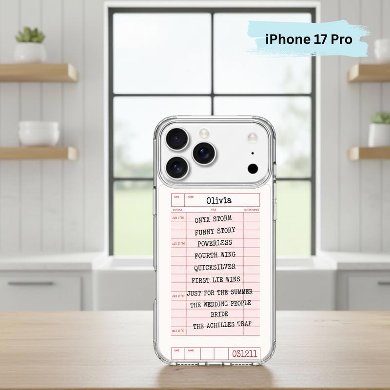 Classic Library Card Revival - Girl Phone Case IPhone