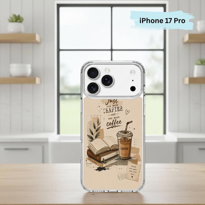 Coffee And Books Aesthetic - Book Lover Phone Case IPhone Coffee And Books Aesthetic - Book Lover Phone Case IPhone