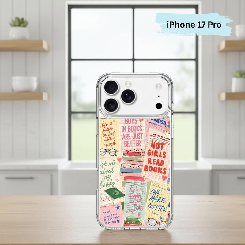 Hot Girls Read Books - Retro Book Lover Phone Case IPhone Hot Girls Read Books - Retro Book Lover Phone Case IPhone