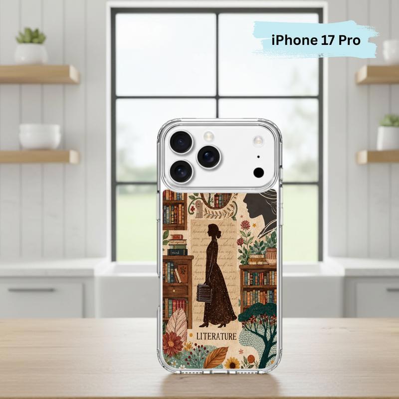 Literature Soul Aesthetic - Vintage Book Lover Collage Phone Case IPhone Literature Soul Aesthetic - Vintage Book Lover Collage Phone Case IPhone