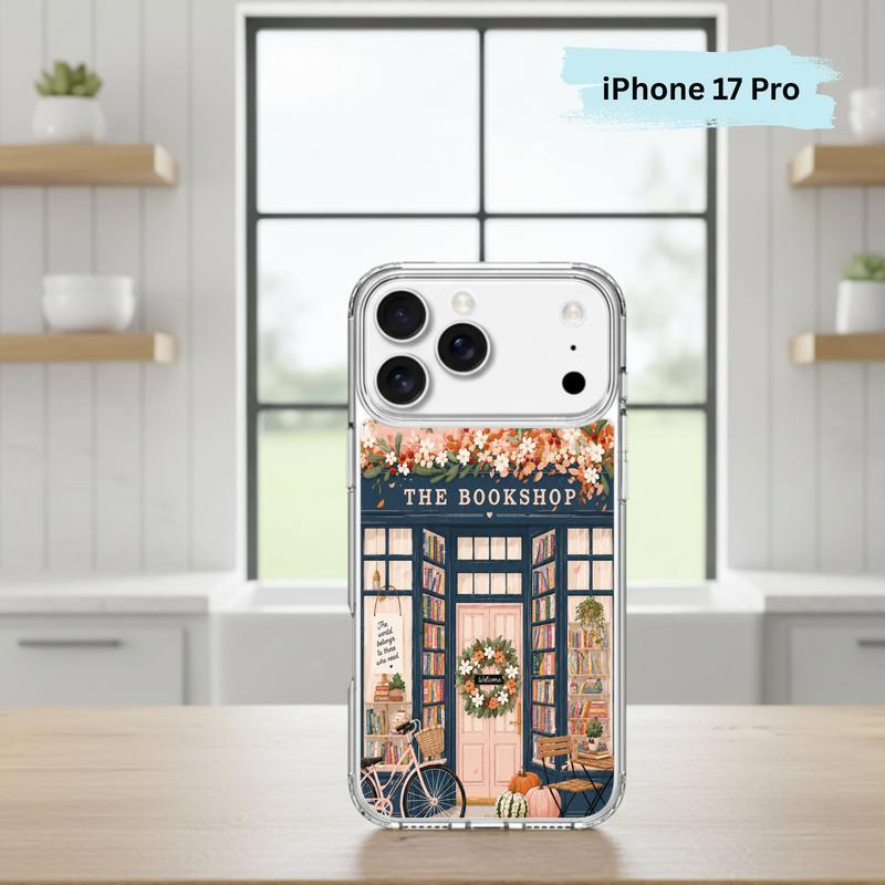 Lovely Gift For Book Lovers - Cozy Bookstore Phone Case IPhone Lovely Gift For Book Lovers - Cozy Bookstore Phone Case IPhone