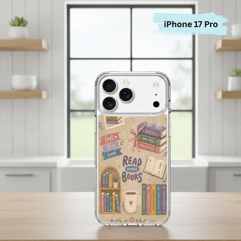 Read More Books Design - Cute Book Lover Phone Case IPhone