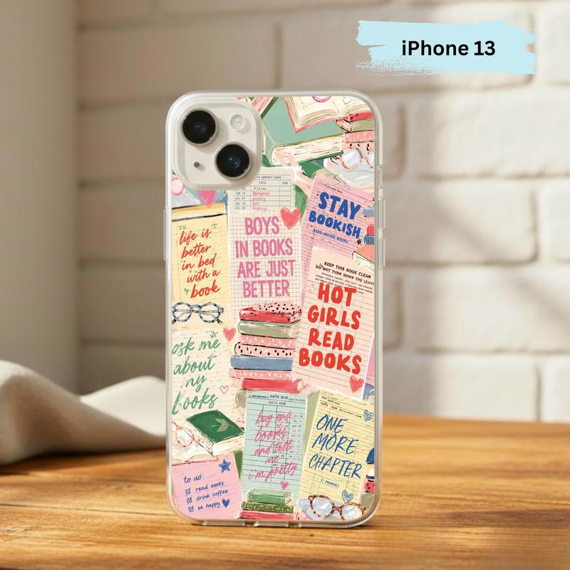 Hot Girls Read Books - Retro Book Lover Phone Case IPhone Hot Girls Read Books - Retro Book Lover Phone Case IPhone