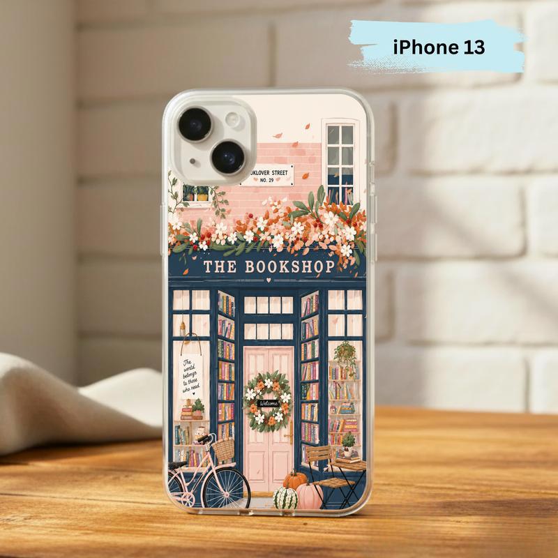 Lovely Gift For Book Lovers - Cozy Bookstore Phone Case IPhone Lovely Gift For Book Lovers - Cozy Bookstore Phone Case IPhone