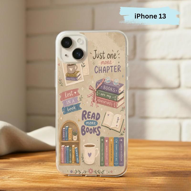 Read More Books Design - Cute Book Lover Phone Case IPhone