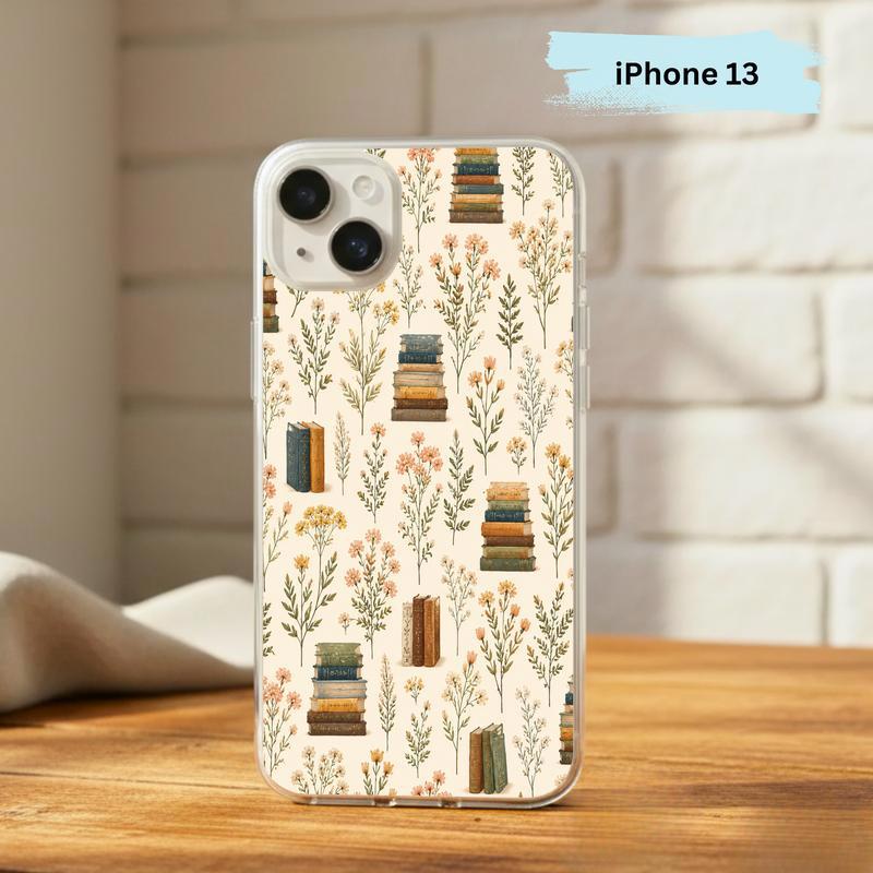 Romantic Reader Style - Vintage Floral Book Phone Case IPhone