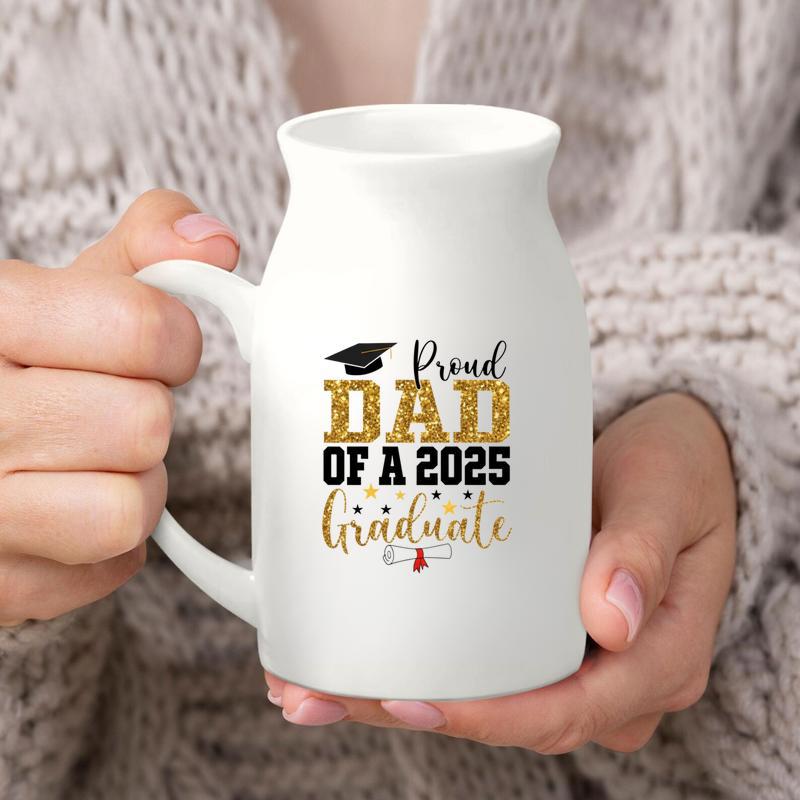 Custom Proud Family Graduate 2026 Ceramic Flower Vase