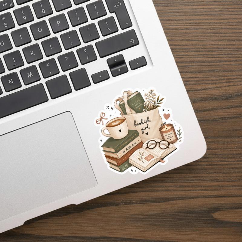 Bookish Girl - Cozy Reader Essentials Sticker