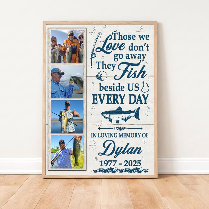 Honor His Spirit On The Water With a Custom Photo Gift Canvas - Easessy