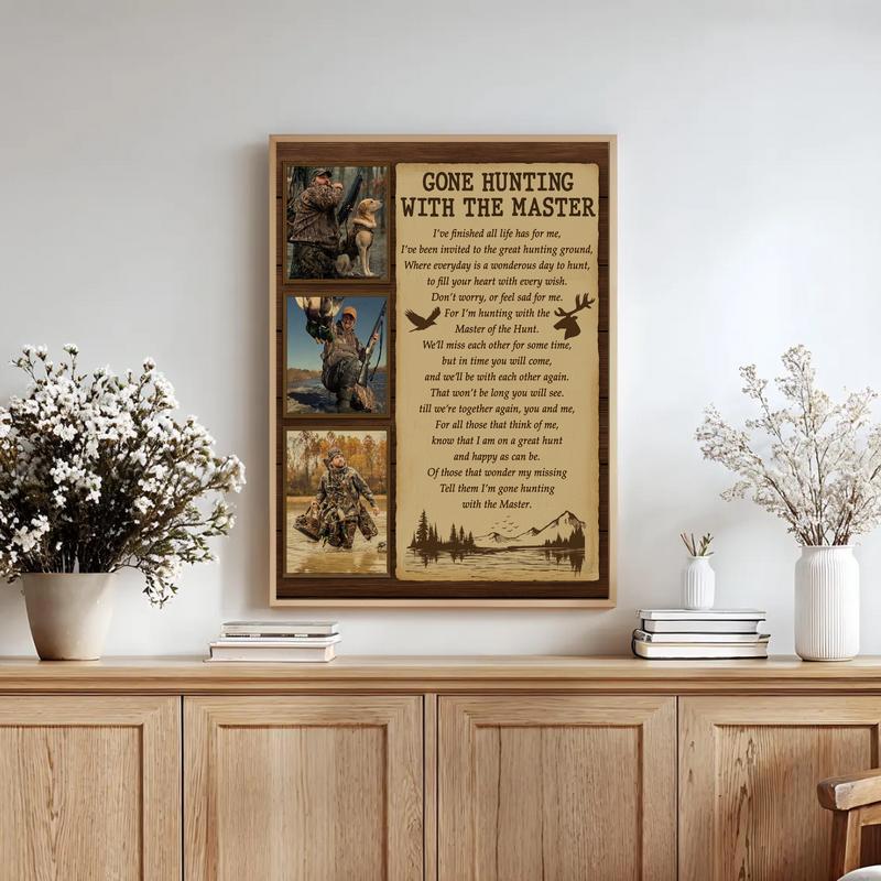 Eternal Woods - Personalized Hunter Memorial Tribute Canvas