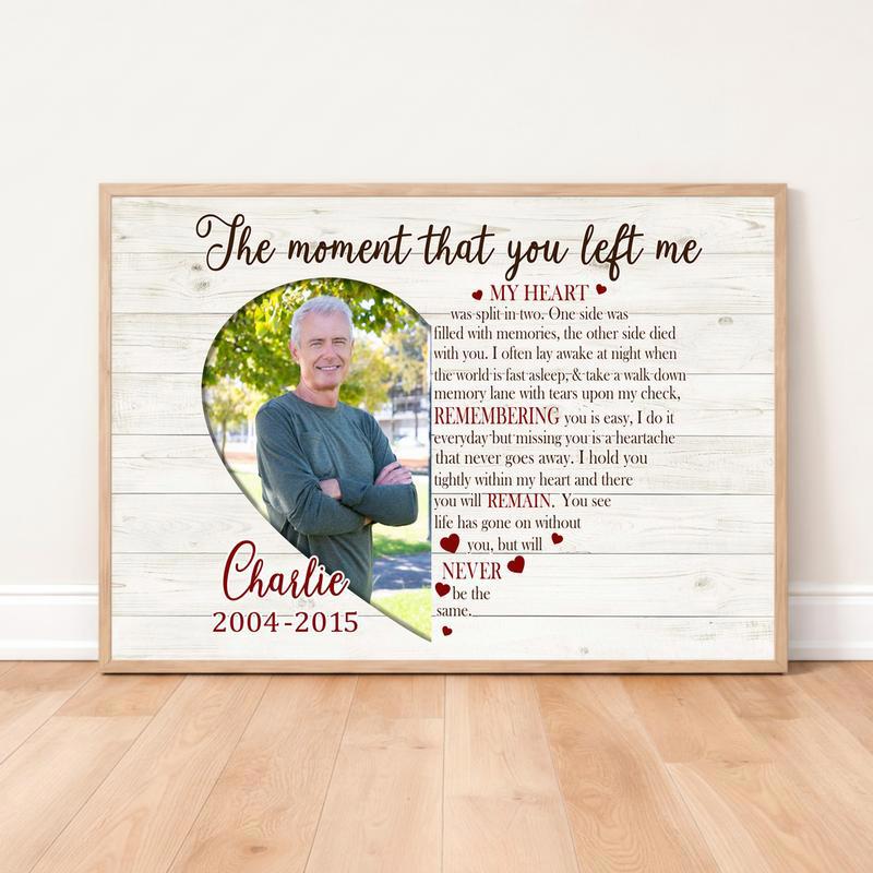 A Heartfelt Personalized Tribute To Honor a Loving Dad Canvas - Easessy