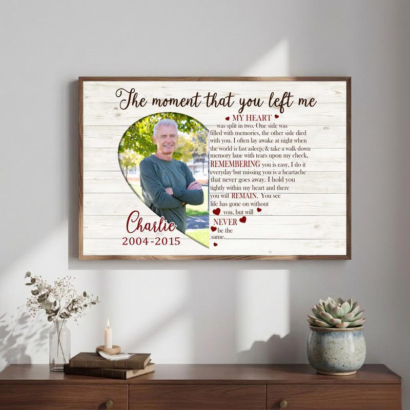 A Heartfelt Personalized Tribute To Honor a Loving Dad Canvas