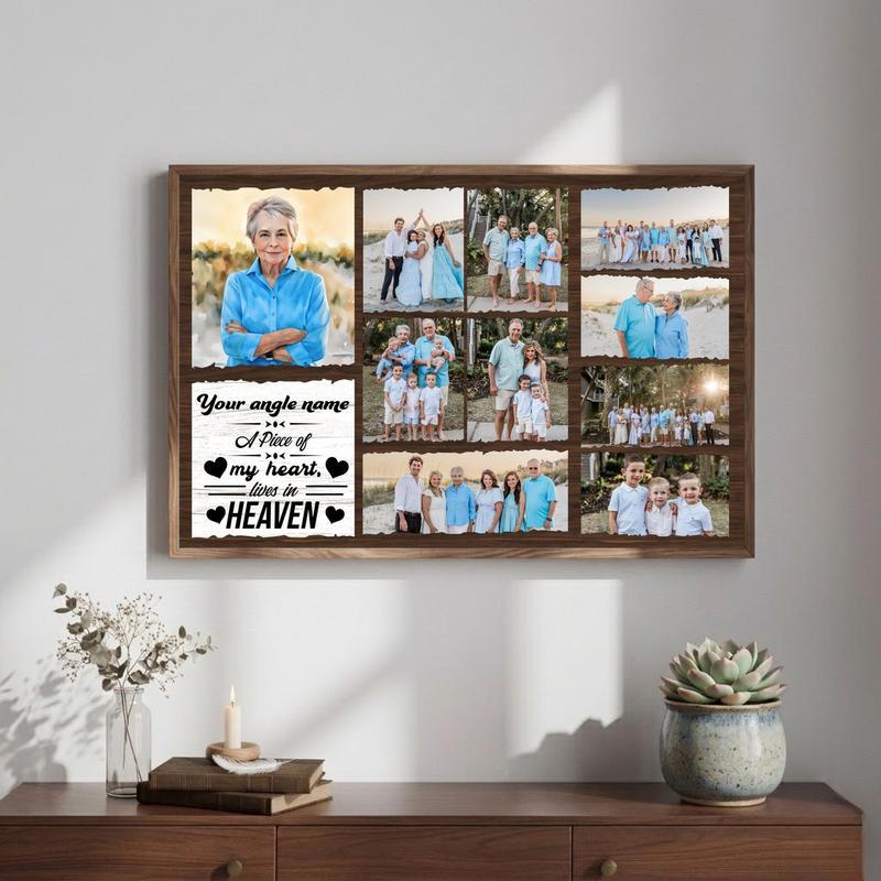 Eternal Remembrance Photo Tribute For Mom Memorial Canvas Eternal Remembrance Photo Tribute For Mom Memorial Canvas