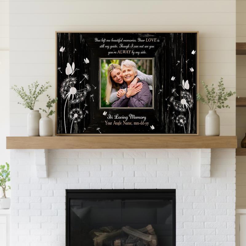 Cherished Mom Remembrance - Custom Photo Heartfelt Tribute Canvas Cherished Mom Remembrance - Custom Photo Heartfelt Tribute Canvas