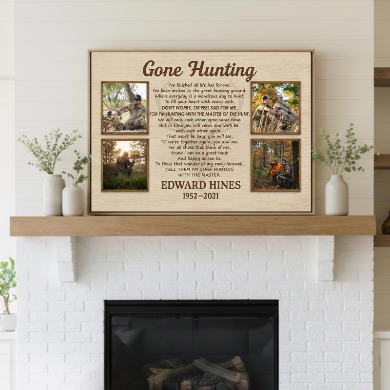 Honor a Hunter With This Rustic Memorial Tribute Canvas Honor a Hunter With This Rustic Memorial Tribute Canvas
