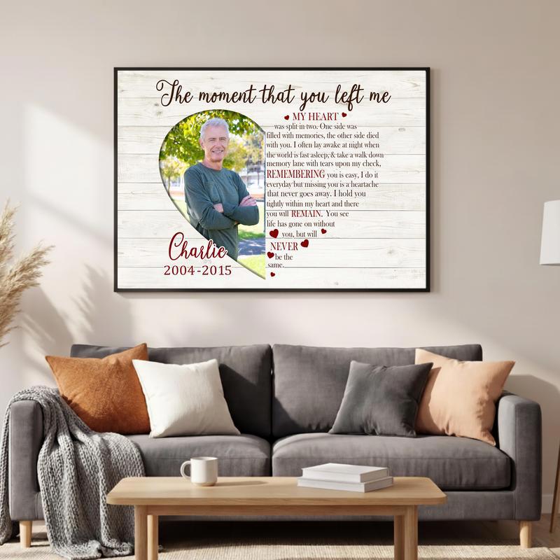 A Heartfelt Personalized Tribute To Honor a Loving Dad Canvas
