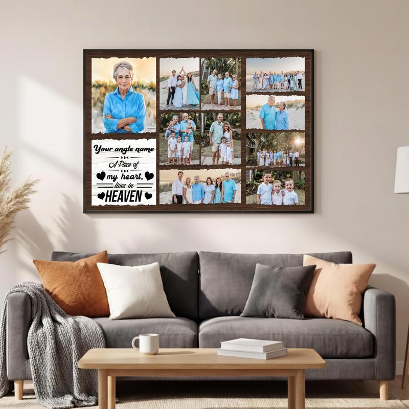 Eternal Remembrance Photo Tribute For Mom Memorial Canvas Eternal Remembrance Photo Tribute For Mom Memorial Canvas