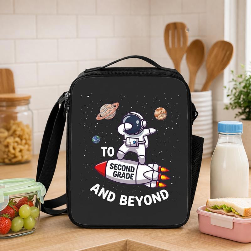 Astronaut Lunch Bag Kids - 2nd Grade & Beyond Space Adventure Lunch Box Bag - Savourry