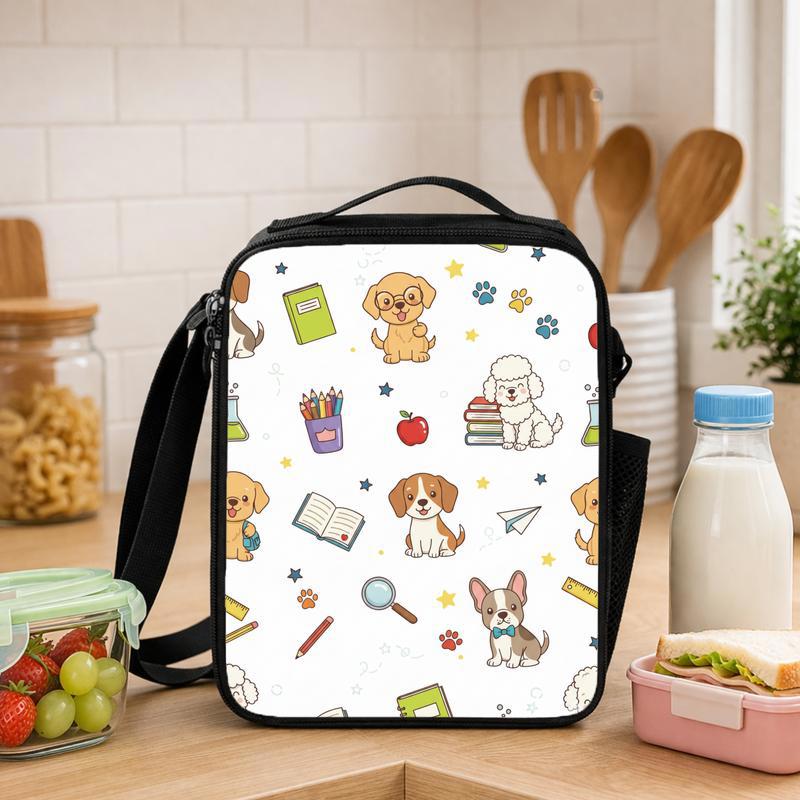Back To School Dog Lunch Box Bag - Savourry